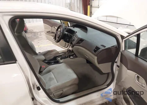 2012 Honda Civic Lx из США, поврежденный, VIN 19XFB2F52CE059744